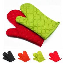 HOT SALES!!! Potholder Glove Kitchen Heat Resistant Cooking Baking Holder Non-Slip Oven Mitt Wholesales Dropshipping New Arrival 2024 - buy cheap