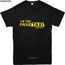 Camiseta com estampa de táxi falsa, camiseta estampada de alta qualidade casual sbz3503 para o verão 2024 - compre barato