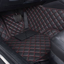 Esteira do assoalho do carro de couro para nissan pathfinder 2012-2017 ano 5 acessórios do assento para o interior do carro 3d tapete eva 2024 - compre barato