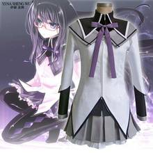 Uniforme escolar japonés de Liva para niña, uniforme de Anime, hayori, Puella, Magi, Madoka, mágica, Akemi, Homura 2024 - compra barato