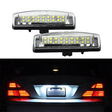 LED License Plate Lights For LEXUS Is200 Is300 Ls430 Gs300 Gs430 Gs400 Es300 Es330 Rx330 Rx300 Auto Number Plate Signal Lamp 2024 - buy cheap