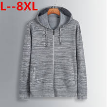 8XL 6XL 5XL мужской свитер, Модный зимний теплый вязаный свитер, повседневная мужская Свободная куртка, пальто, мужская верхняя одежда для мальчиков, вязаные пальто 2024 - купить недорого