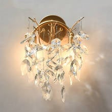 Modern Crystal Wall Lamp Lights Wall Sconce Lamps Bedroom Living Room Bedside Dining Room Home Decorative Wall Lighting Fixtures 2024 - buy cheap