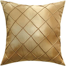 Satin Gold silver luxury  pillowcase  pillow cushion sofa cushions Car Cushion  white 2024 - buy cheap