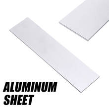 Placa de alumínio 200x50x3mm, placa plana de alumínio 6061 com 3mm de espessura. 1 peça 2024 - compre barato