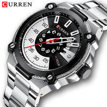 Top Brand Luxury CURREN New Men‘s Quartz Watch Sport Military Army Men Watches Business Waterproof Man Clock Relogio Masculino 2024 - buy cheap