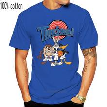 Camiseta divertida para hombre, camiseta de Space Jam Tune Squad, novedad 2024 - compra barato