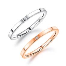 2019 модное женское кольцо из титана и стали, подарок на день Святого Валентина, обручальное кольцо 2024 - купить недорого