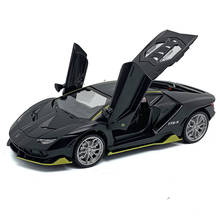 1:32 high simulation Lambor LP770J alloy car model metal sound and light pull back toy car for children gifts 2024 - buy cheap
