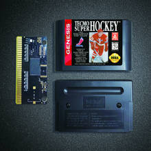 Tecmo Super Hockey -16 Bit MD Game Card for Sega Megadrive Genesis Video Game Console Cartridge 2024 - buy cheap