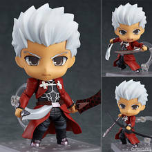 Аниме Fate Stay Night Archer Emiya Shirou 486 супер подвижная версия ПВХ экшн-фигурка Коллекционная модель детские игрушки кукла 10 см 2024 - купить недорого