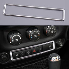Plastic Car Emergency Light Button Frame Cover Trim Fit for Jeep Wrangler JK 2011 2012 2013 2014 2015 2016 2017 2024 - buy cheap