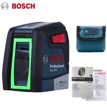 Bosch-Nivel láser GLL30G, herramienta de luz de alta precisión, luz verde, dos líneas, Horizontal y Vertical 2024 - compra barato