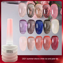NEW Nail Polish Gel 15ML Transparent Jelly Pink Gel Semi-transparent Soak Off UV Gel Varnish Nail Art Manicruing 36colors TSLM1 2024 - buy cheap