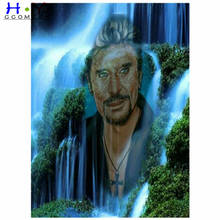 Famous star Johnny Hallyday pattern 5D Diamond mosaic full diamond embroidery beads Diy diamond painting cross stitch 2024 - buy cheap