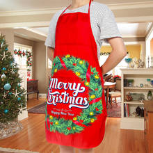 60x80cm Christmas Aprons Adult Snowman Santa Claus Apron Merry Christmas Decorations for Home 2020 New Year 2021 Xmas Ornaments 2024 - buy cheap
