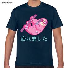 Camiseta de algodón para hombre, camisa de estilo Vintage, yami, kawaii, pastel, gótico, triste, perezoso, Hip Hop, de marca 2024 - compra barato