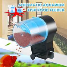 Автоматическая кормушка для рыб, пищевой дозатор с таймером, автоматический резервуар USB, Перезаряжаемый для аквариума, таймер автоматической подачи корма для рыбы 2024 - купить недорого
