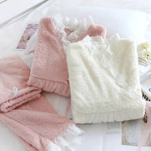 Fdfclass-pijama feminino para maternidade, conjunto grosso para amamentar, pijama ajustável, quente em flanela, para mulheres grávidas 2024 - compre barato