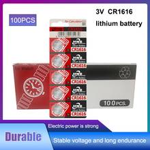 Baterias de moedas de célula tipo botão eaxell, para relógio dl1616 br1616 ecr1616 5021lc l11 l28 kcr1616 com 100 peças 2024 - compre barato
