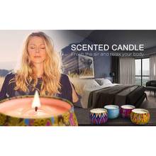 Aromatherapy Candle Set Soy Wax Candles Mini Travel Scented Candles For Yoga Sleep Home Hotel Cafe Decor Christmas Festival Gift 2024 - buy cheap