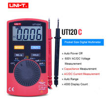 UNI-T UT120C LCD Mini Digital Multimeter Portable Voltmeter Tester Meter DC AC  Multimeter Tester Ammeter Multitester 2024 - buy cheap
