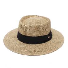 GEMVIE Новинка, стильные весенние и летние туфли на каблуке, шляпа с широкими полями бумага летняя шляпа для женщин соломенная шляпа с широкими полями, шляпа Кепка шляпа от солнца 2024 - купить недорого