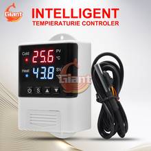 Microcomputador digital eletrônico, interruptor de controle de temperatura dtc2210 termostato inteligente ac 110v 220v para incubadora 2024 - compre barato