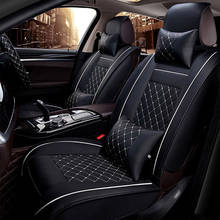 Funda Universal de cuero para asiento de coche, accesorio de estilo para todos los modelos, para opel astra k Antara Vectra zafira 2024 - compra barato