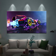 Rocket League Game Poster Wall Art Oil Painting Living Room Decor Canvas Christmas Gifts Wall Poster Murals For Boys Bedside Bac 2024 - buy cheap