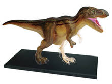 Dinossauro jurássico 4d, quebra-cabeça de tiranossauro rex, montagem de esqueleto, brinquedo de órgão animal, modelo de ensino de medicina 2024 - compre barato