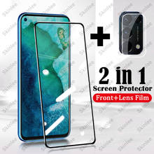 Skinlee-película 2 en 1 para OPPO Find X3 Lite, Protector de pantalla de vidrio templado, película de protección de lente para FindX3 Lite 2024 - compra barato