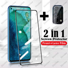 Skinlee 2 in 1 Film For OPPO Find X3 Lite Screen Protection Film Tempered Glass Protector Lens Protection Film For FindX3 Lite 2024 - buy cheap