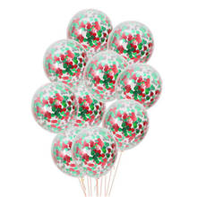 5 pcs 12 Inch 2.8 g Christmas Mall Hotel Party Party Decoration Sequin Latex Balloons Children Toys Wedding Balloons 2024 - buy cheap