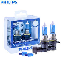 Philips Crystal Vision 9006 HB4 12V 60W P22d 9006CVSM 4300K Bright White Auto Halogen Headlight Fog Light Beam (Twin Pack) 2024 - buy cheap
