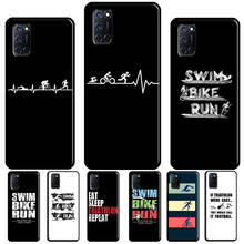 Triathlon Swim Bike Run Case For OPPO Reno 2 Z 4 Pro F5 F7 A52 A72 A1K A5S A15 A83 A91 A31 A53 A5 A9 2020 Cover 2024 - buy cheap