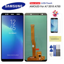 Super AMOLED LCD For Samsung Galaxy A7 2018 A750 LCD SM-A750F A750F Display With Touch Screen Assembly Replacement Part 2024 - buy cheap