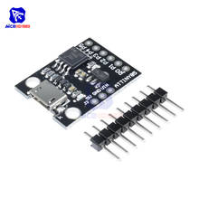 Diymore ATtiny ATtiny85 módulo de expansión Micro USB para Arduino IIC I2C TWI SPI microcontrolador 2024 - compra barato