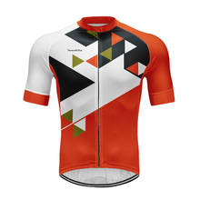 Runchita-maillot de Ciclismo de manga corta para hombre, camiseta transpirable para bicicleta de montaña, con cremallera completa 2024 - compra barato