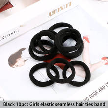 10 unids/lote de accesorios para el cabello para mujer, bandanas elásticas para el cabello para niña, adornos para el cabello para niña 2024 - compra barato