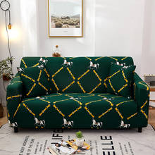 Capa de sofá elástica, moderna, geométrica, esticável, para sala de estar, tudo incluso, protetor universal de mobília, assento, protetor 2024 - compre barato