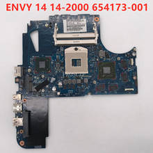 Placa mãe para computador portátil envy 14, 14-2000, 001 654173-654173, 501-654173, funcionando bem 2024 - compre barato