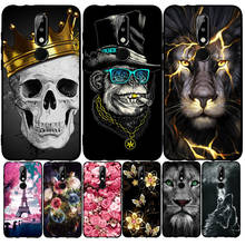 Phone Case for Nokia 5.1 Plus Soft Silicone TPU Ultra Thin Cute Cat Painted Back Cover for Nokia 5.1 Plus Case Cover Coque Etui 2024 - buy cheap