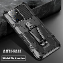 Shockproof Armor Case For Samsung Galaxy S21 Ultra S20 FE S21 Plus Note 20 Ultra A12 A32 A52 A42 A72 A21S Belt Clip Back Cover 2024 - buy cheap