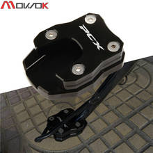 Soporte lateral CNC para motocicleta, placa de apoyo de extensión para HONDA PCX 125 PCX 150 PCX 125 150 2014-2020 2024 - compra barato