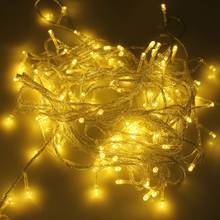 Warm White 50M 500 LED String light Wedding Fairy Lights Outdoor Twinkle Christmas garland Decoration Outdoor lamp EU Plug 2024 - buy cheap