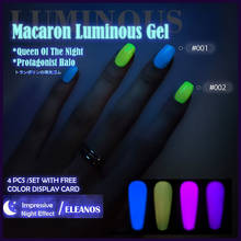 Лидер продаж, светящийся Гель-лак для ногтей, светящийся в темноте, полуперманентный отмачиваемый УФ светодиодный Гель-лак, флуоресцентная основа, покрытие для ногтей 2024 - купить недорого