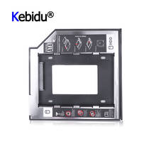 Kebidu Universal SATA to SATA 2nd HDD Caddy 9.5mm for 9mm 9.5mm SSD Case Hard Disk Drive Enclosure Bay for Notebook ODD Optibay 2024 - buy cheap