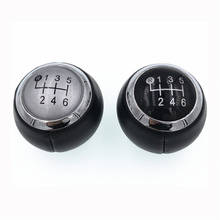 Black And Sliver 6 Speed Car Manual Gear Stick Shift Knob Shifter For Toyota Corolla Verso For Yaris RAV4 AURIS 2007-2013 2024 - buy cheap