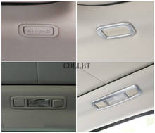 ABS Chrome Car Roof Read Lamp Light Switch Frame Button Trim Cover Sticker For Range Rover Evoque 2012 2013 2014 2015 2016 2017 2024 - buy cheap